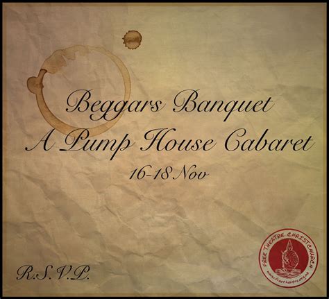 Beggars Banquet A Pump House Cabaret Soundsgood