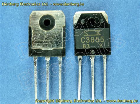 Semiconductor: 2SC3855 (2SC 3855) - TRANSISTOR SILICON NPN / 200V / 10A ...