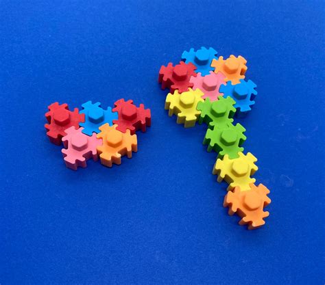 Puzzle Erasers Hexagon Puzzle Erasers-erasers to Build - Etsy