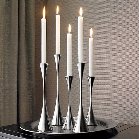 Taper Candle Holders Steel At Clarence Wolf Blog