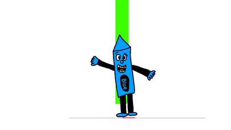 1 Crayon Bumper Blue Youtube