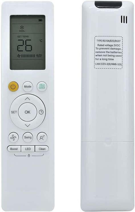 Amazon New Rg A B S Bgef For Midea Air Conditioner Remote