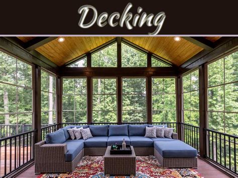 Creating The Perfect Decked Outdoor Space | My Decorative