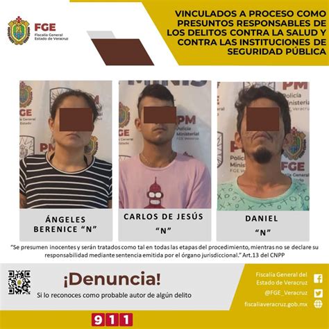 Vinculados A Proceso Como Presuntos Responsables De Los Delitos Contra