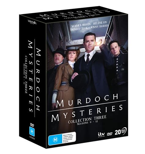 Murdoch Mysteries Collection Three Seasons Via Vision