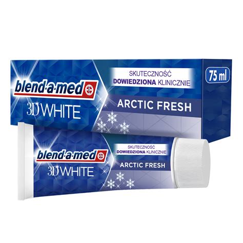 Blend A Med 3d White Arctic Freshness Wybielająca Pasta Do Zębów 75 Ml Drmax Drogeria