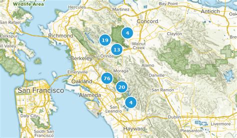 Map Of East Bay Ca Maps Model Online