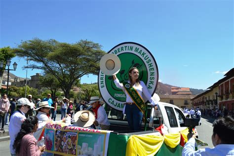 Cajamarca edición 62 de Fongal se inicia con colorido desfile en la ciudad