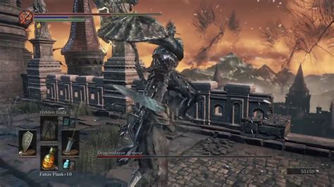 Dark Souls 3 Dragonslayer Armor Boss Npc Summon Ng Youtube