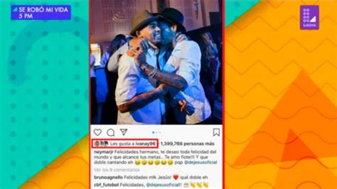 Ivana Yturbe y Neymar en Instagram Tras terminar con Jefferson Farfán