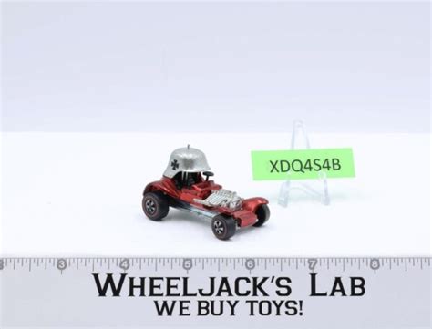 Red Baron Redline Hot Wheels Mattel Vintage Rl Wheeljack S Lab