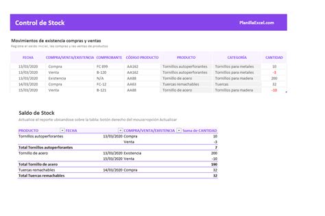 Descargar Plantilla Excel Control De Stocks Gratis Bodega