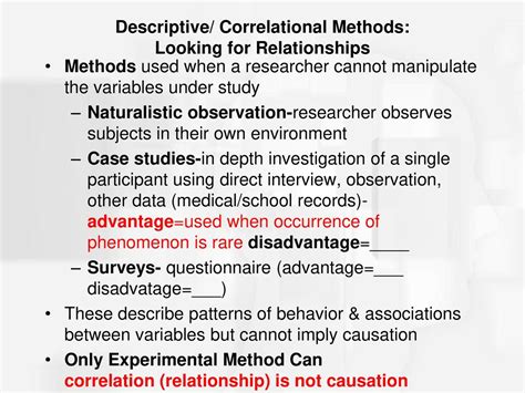 This Weeks Objective I Will Be Able To Relay The Concepts Learned About Research Method’s In