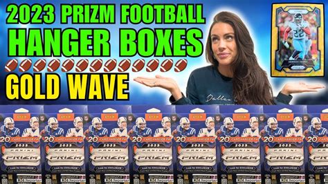 KELSEY LOOKS FOR GOLD 2023 PRIZM FOOTBALL HANGERS YouTube