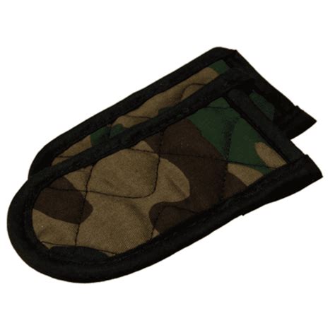 LODGE SET OF 2 CAMOUFLAGE FABRIC HOT HANDLE HOLDERS 2HHCAM2 Northwoods Wholesale Outlet