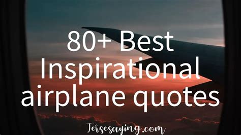 80+ Best Inspirational Airplane quotes