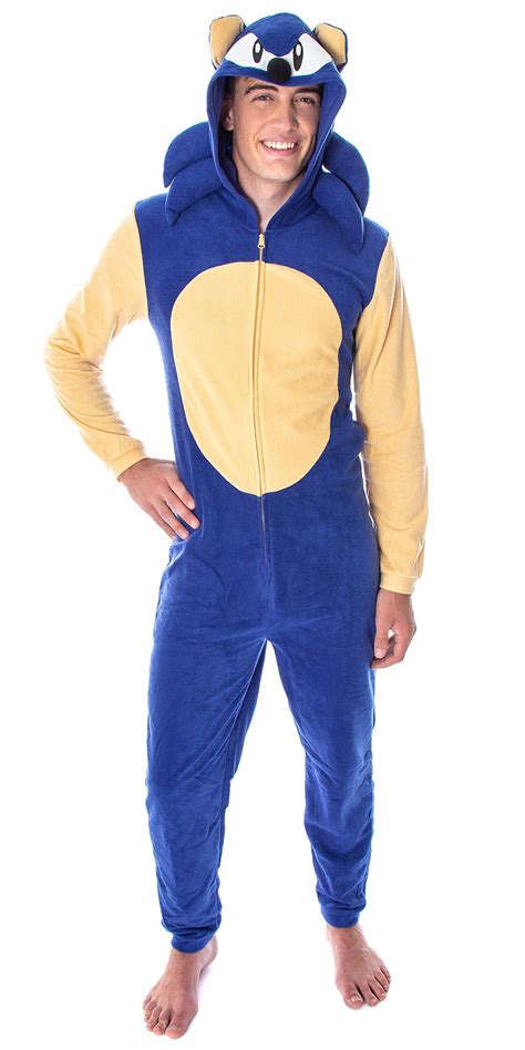 Buy Sonic The Hedgehog Men S Video Game Character Costume One Piece