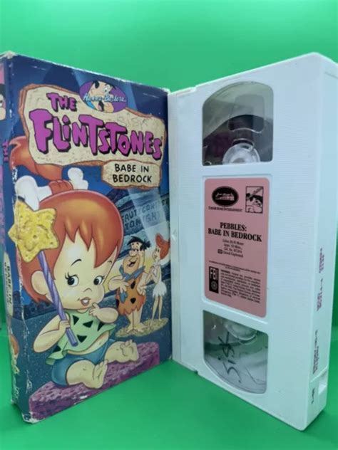 THE FLINTSTONES Pebbles Babe In Bedrock VHS 1994 Hanna Barbera Animated 3 81 PicClick UK