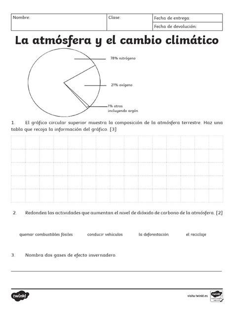 La Atmósfera Y El Cambio Climático Pdf Gases De Efecto Invernadero Cambio Climático