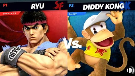 William Ryu Vs Brendy Diddy Kong Cc Losers Finals Youtube