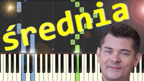 Przez Twe Oczy Zielone Akcent Piano Tutorial Rednia Wersja