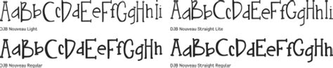 DJB Nouveau Font Download