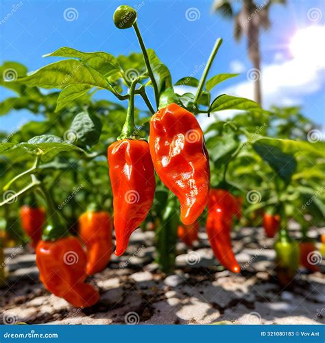 Habanero Pepper Cartoon Vector Illustration | CartoonDealer.com #36398774