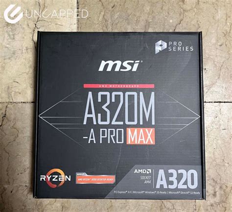 MSI A320M-A Pro Max | Lazada PH