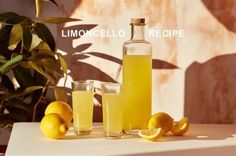 Homemade Limoncello Recipe Discover Italian Bliss