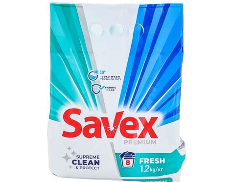 Порошок для прання автомат 2в1 Savex Parfum Fresh 1,2 кг (80263 ...