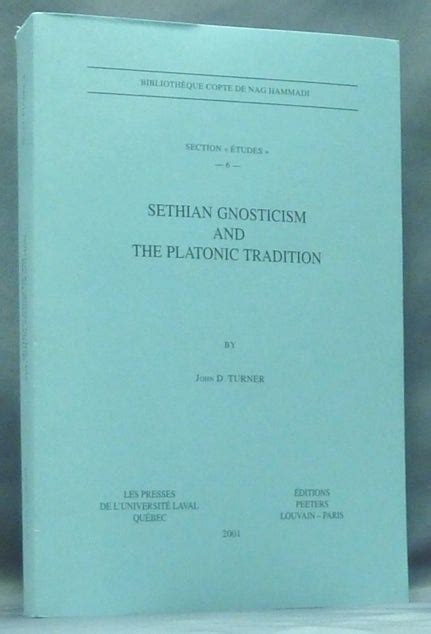 Sethian Gnosticism And The Platonic Tradition Bibliothèque Copte De