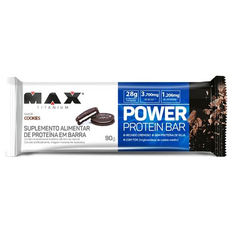 Power Protein Bar G Max Titanium V Cookies V