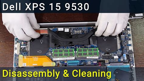 Dell Xps 15 9530 Disassembly Fan Cleaning And Thermal Paste Replacement Guide Youtube