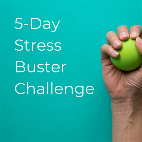 Stress Buster Challenge — Eat Better | Sleep Soundly | Stress Less