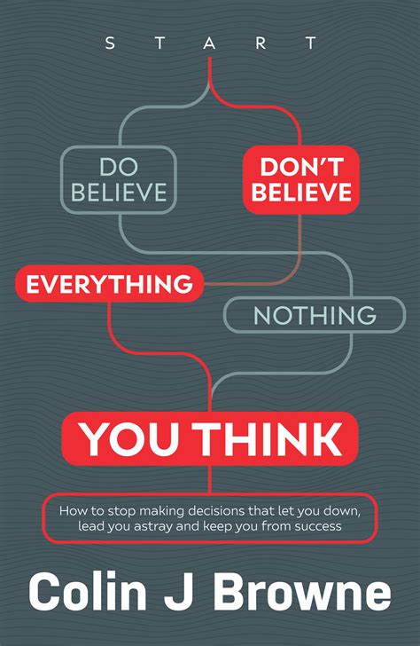 Don’t Believe Everything You Think by Colin J Browne – Our Books Direct