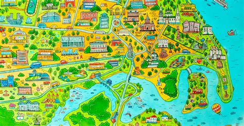 Yaroslavl Interactive Map :: Behance