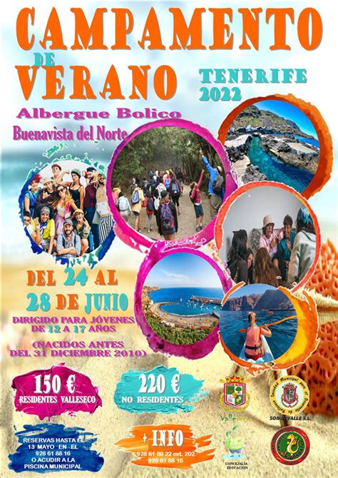 Valleseco organiza un campamento de verano a Tenerife