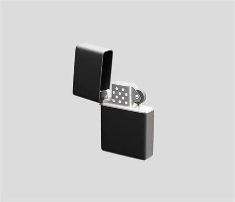 Lighter Zippo 3D Model 3D model | CGTrader