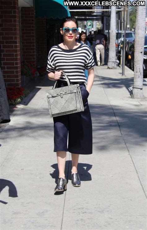 Rose Mcgowan Beverly Hills Babe Paparazzi Beautiful Shopping Posing