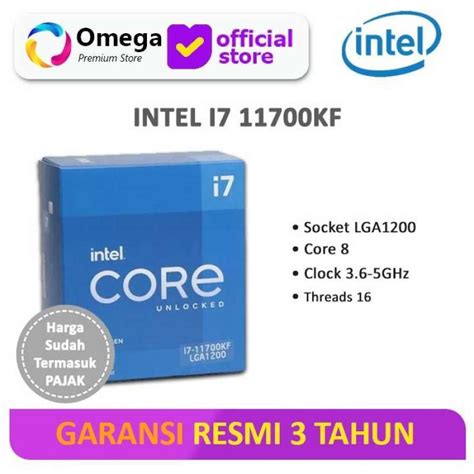 Jual Processor Intel Core i7 11700KF BOX di Seller Omega Premium ...
