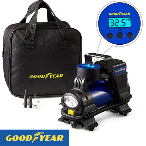 Goodyear 12v Pro Digital Tyre Inflator Trenz