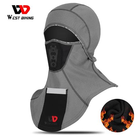 WEST BIKING Cagoule D Ext Rieur Pour Homme Couvre Visage Chaud Charpe