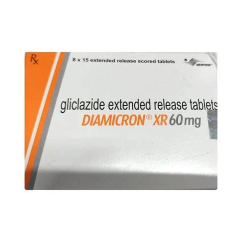 Buy DIAMICRON XR 60mg Tablet 15's Online - Price, Uses & Side Effects ...