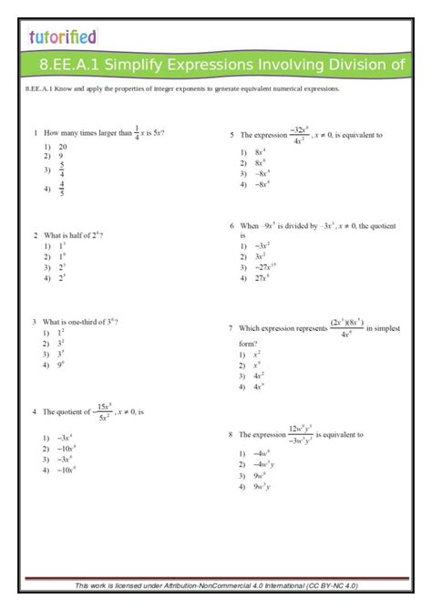 20++ Eighth Grade Math Worksheets – Worksheets Decoomo