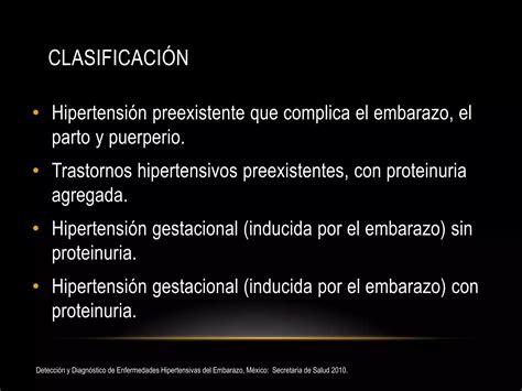 Enfermedades Hipertensivas Del Embarazo Ppt