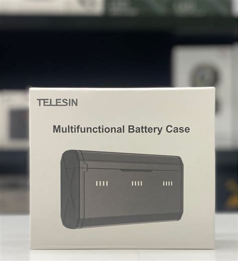 Telesin Pocket Multifunctional Storage Charging Box Photography