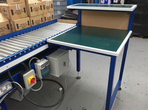 Gravity Roller Conveyors Packing Tables By Spaceguard