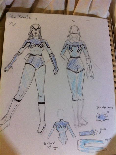 Blue Beetle concept art by My2Wings on DeviantArt