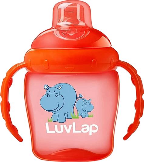 Buy Luvlap Hippo Sipper Sippy Cup 225ml Anti Spill Design With Soft