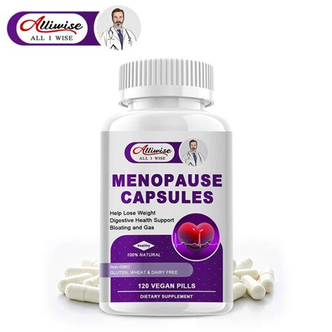 Alliwise Menopause Supplements for Women/Multi-Symptom Relief for Hot ...